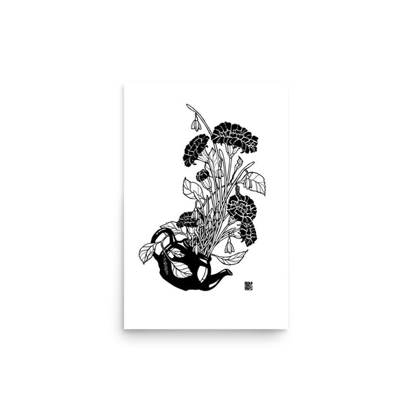 Flowers of January - Art Print