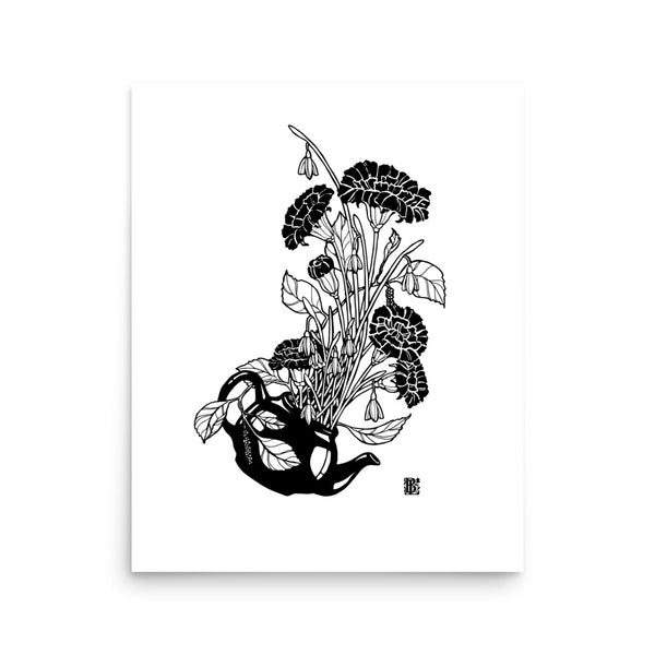 Flowers of January - Art Print
